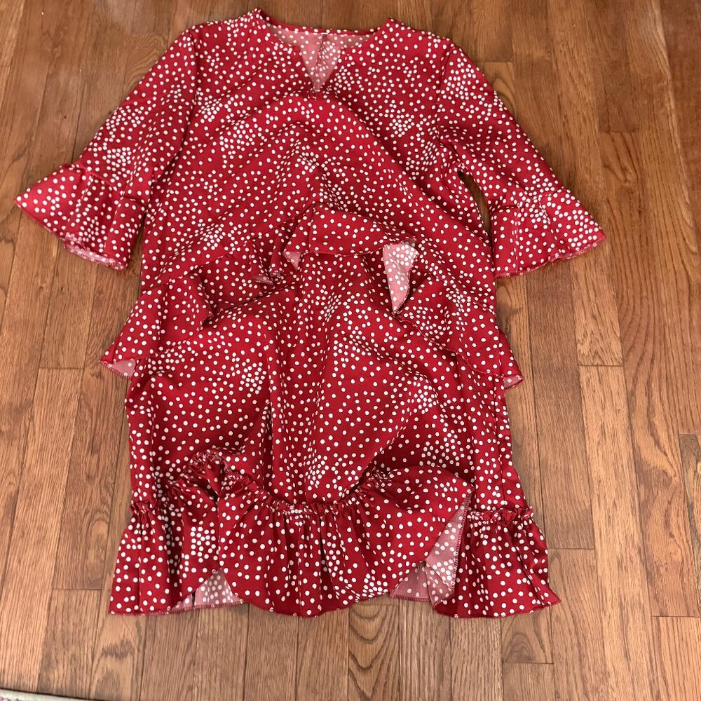 Red Polka Dot Dress